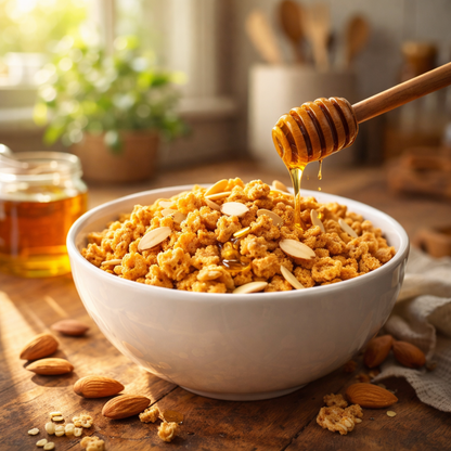 Honey Oat Crunch Cereal — lifestyle