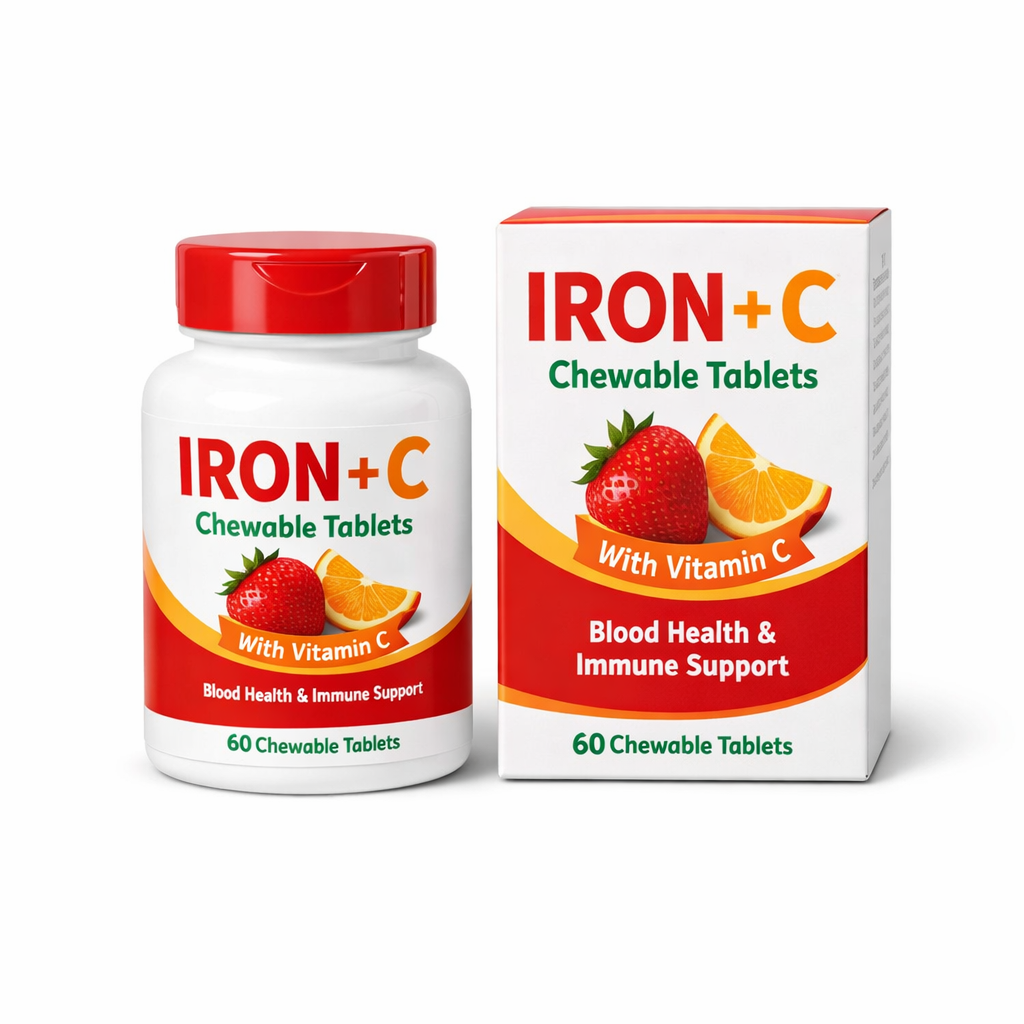 Iron + C Chewable Tablets — 20mg