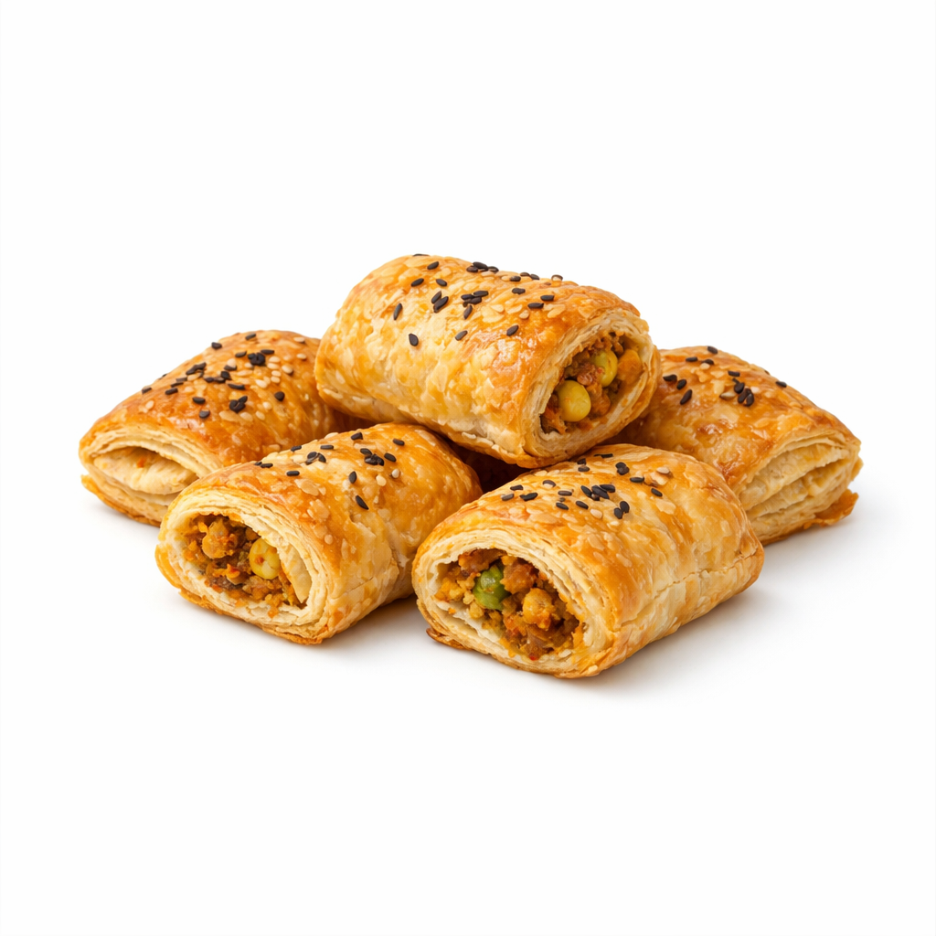 Karam Masala Puff Pastry — main image