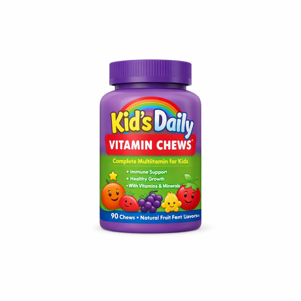 Kid's Daily Vitamin Chews — 90 Count
