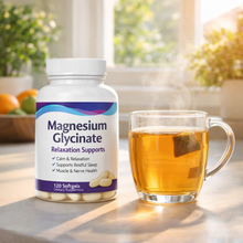 Magnesium Glycinate Relaxation Supports — lifestyle shot