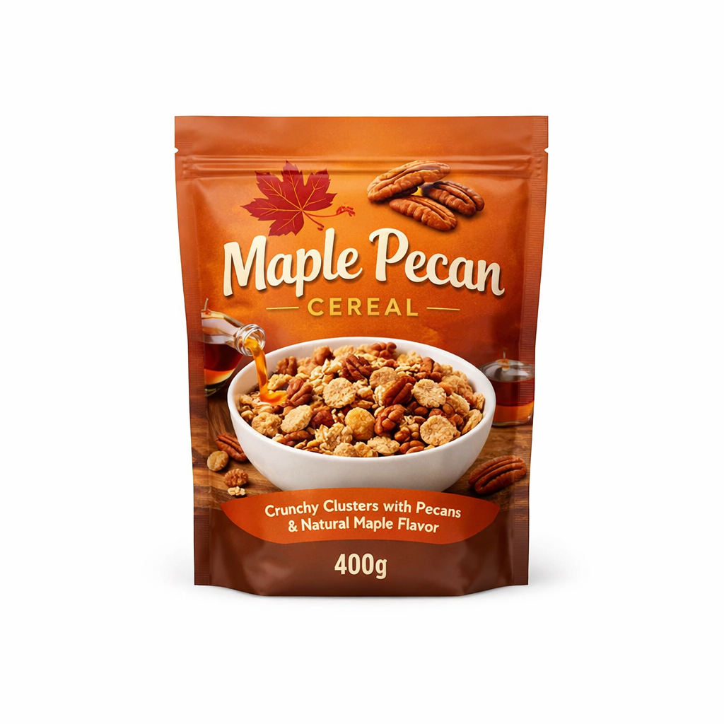 Maple Pecan Cereal — 400g / 400g