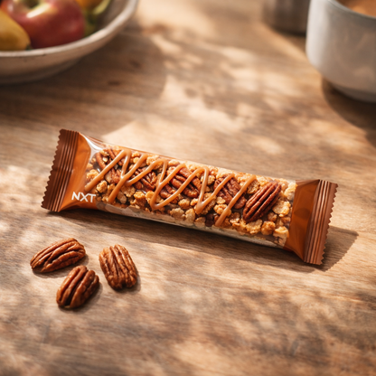 Maple Pecan Crunch Protein Bar — lifestyle