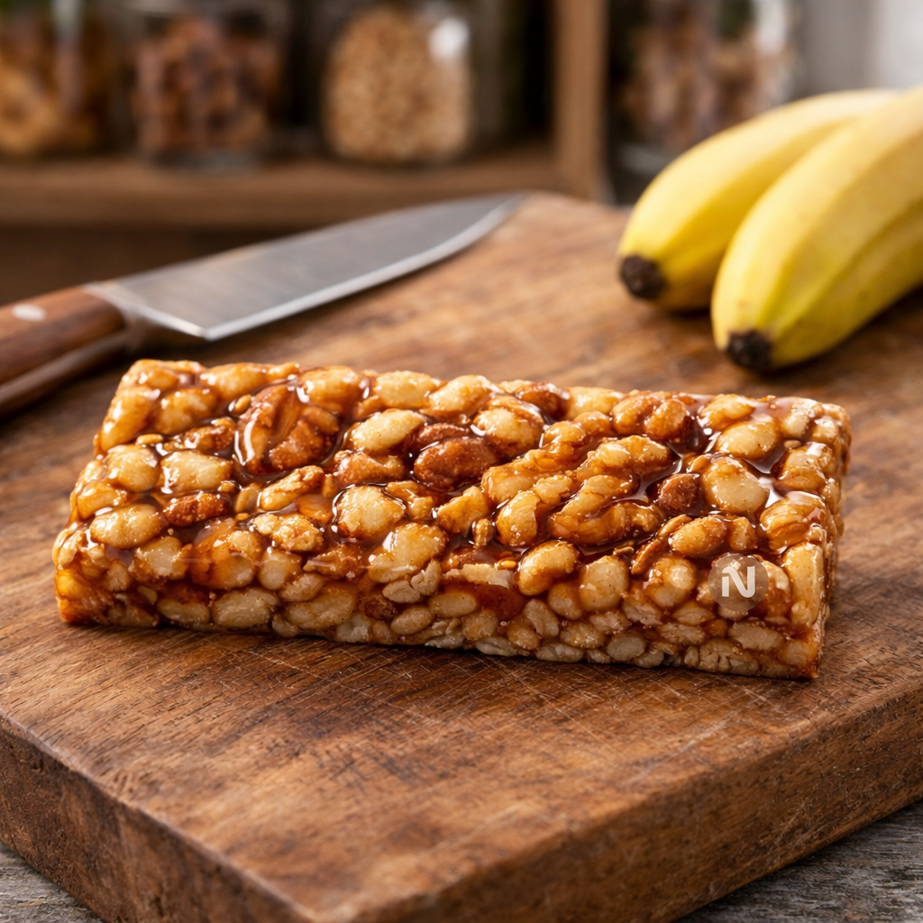 Maple Walnut Delight Bar — lifestyle