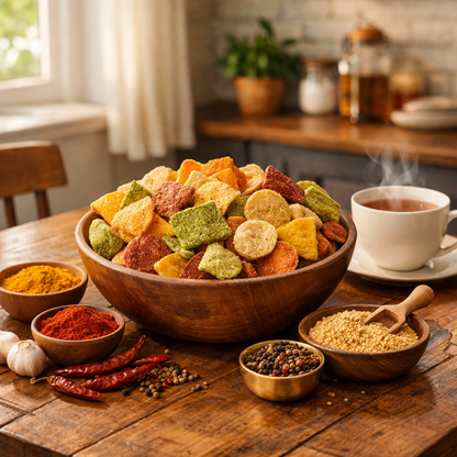 Millet Chips Medley — in_situ_image