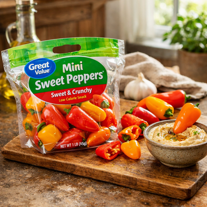 Mini Sweet Peppers Pack — in situ