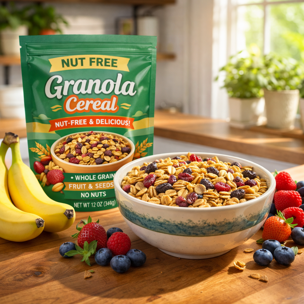 Nut Free Granola Cereal — lifestyle