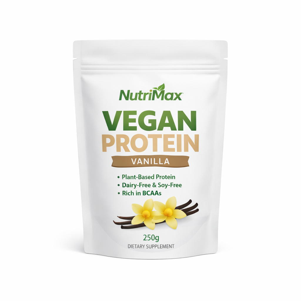 NutriMax Vegan Protein Vanilla — 250g