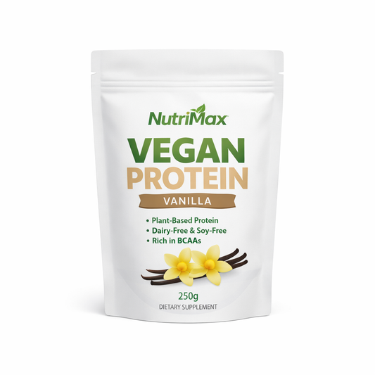 NutriMax Vegan Protein Vanilla — 250g