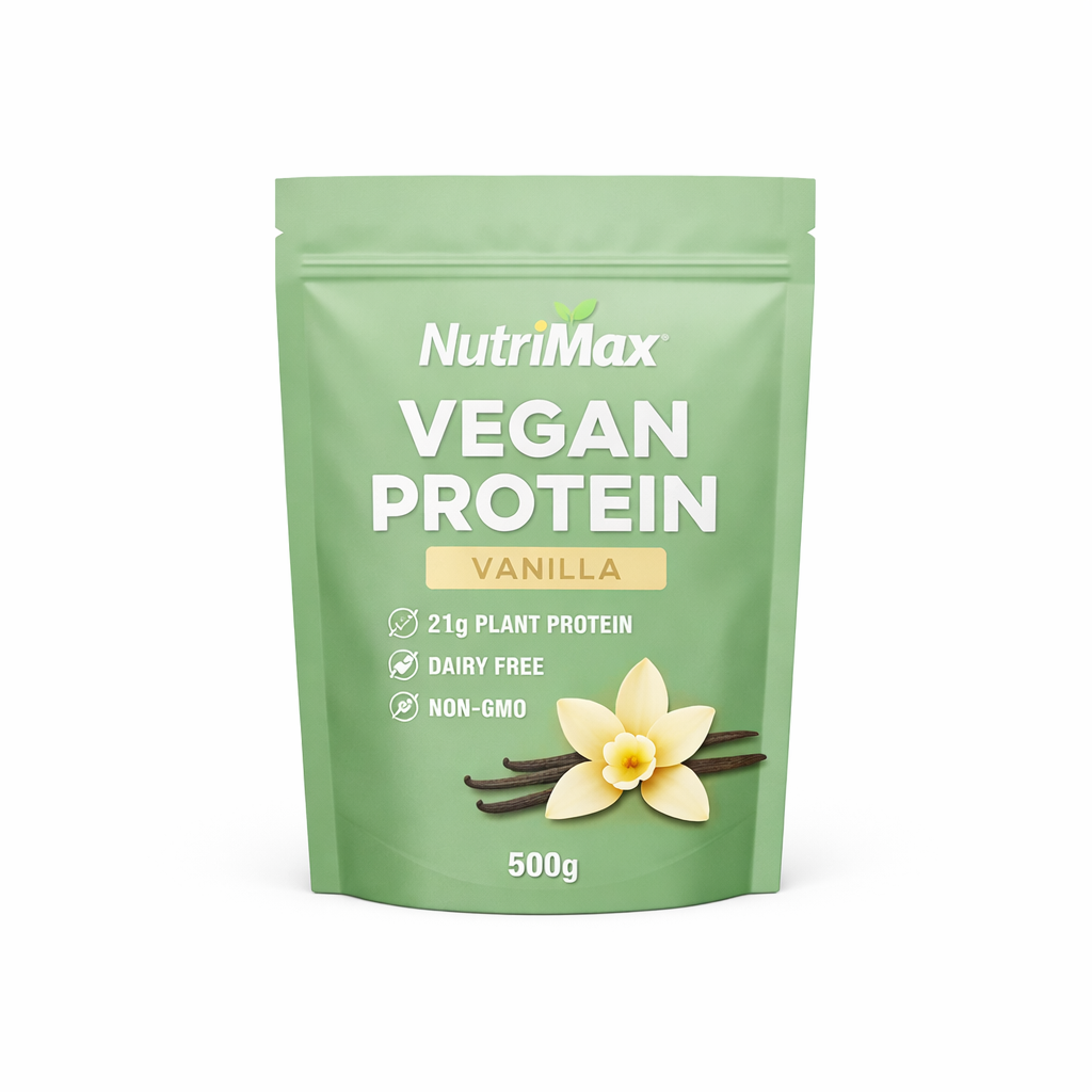 NutriMax Vegan Protein Vanilla — 500g