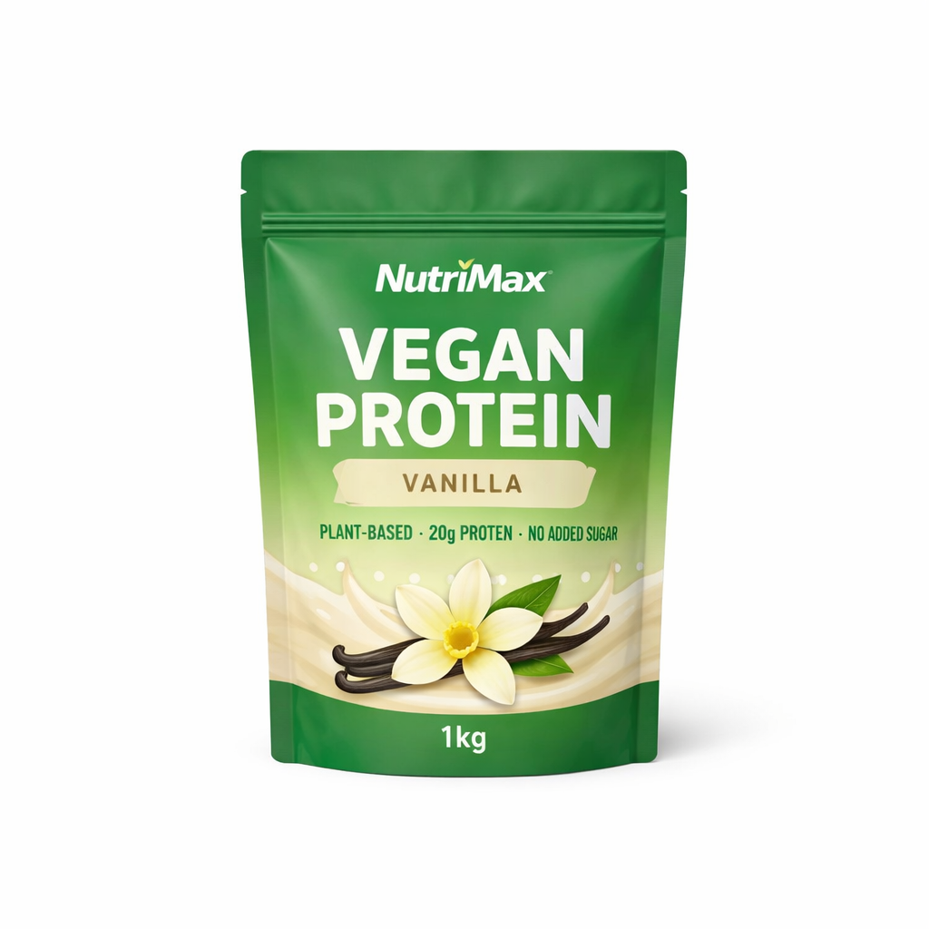 NutriMax Vegan Protein Vanilla — 1kg
