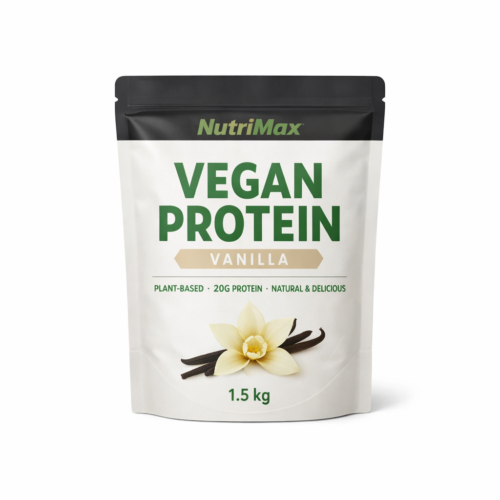 NutriMax Vegan Protein Vanilla — 1.5kg