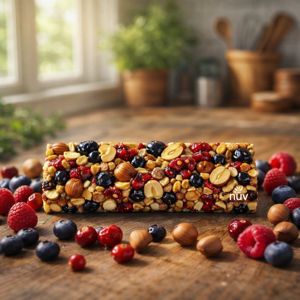Nutty Berry Bliss Protein Bar — lifestyle shot