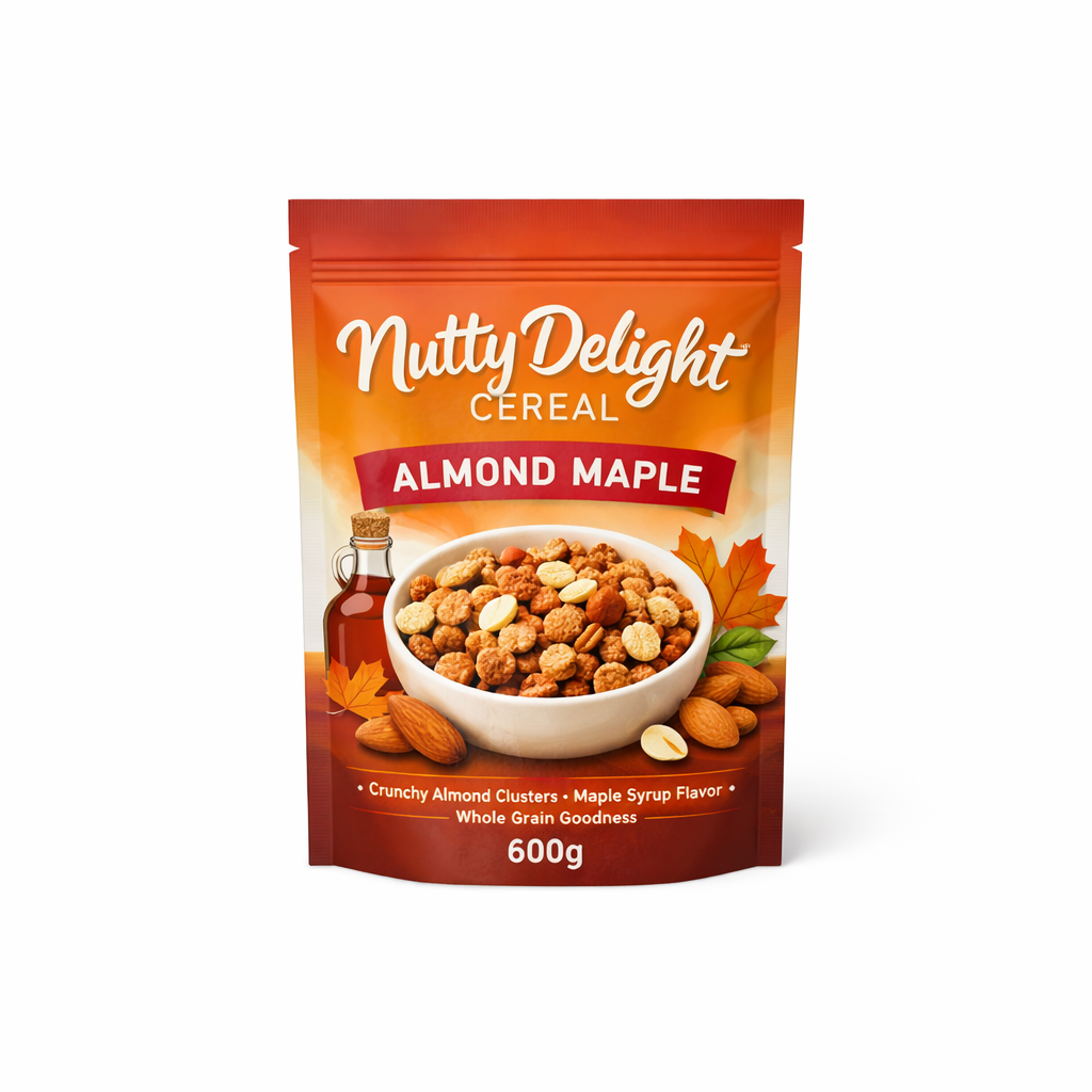 Nutty Delight Cereal - Almond Maple — 600g / 600g