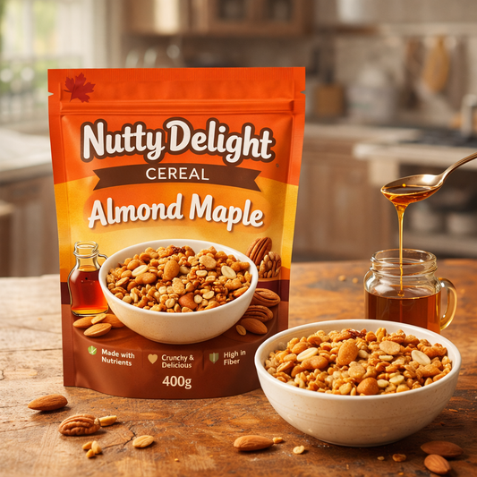Nutty Delight Cereal - Almond Maple — lifestyle