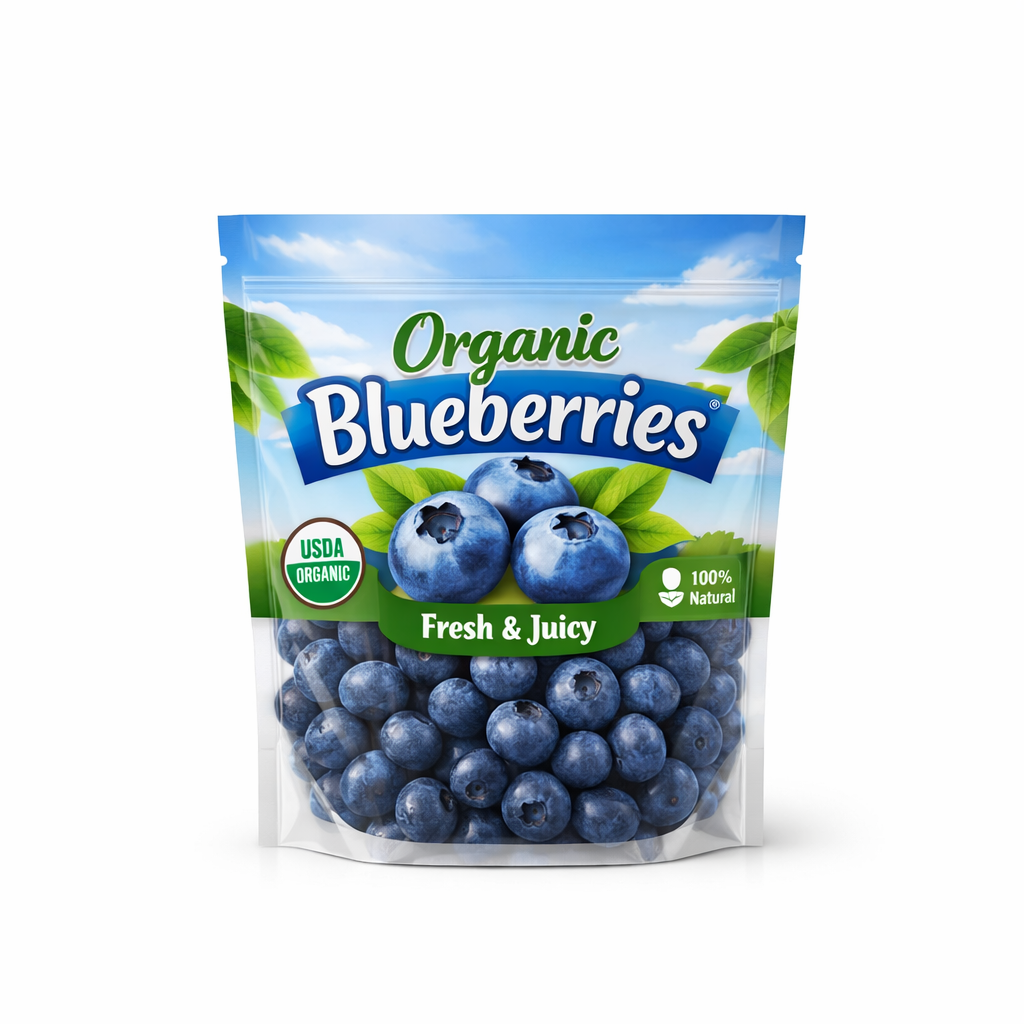 Organic Blueberries Pouch — main
