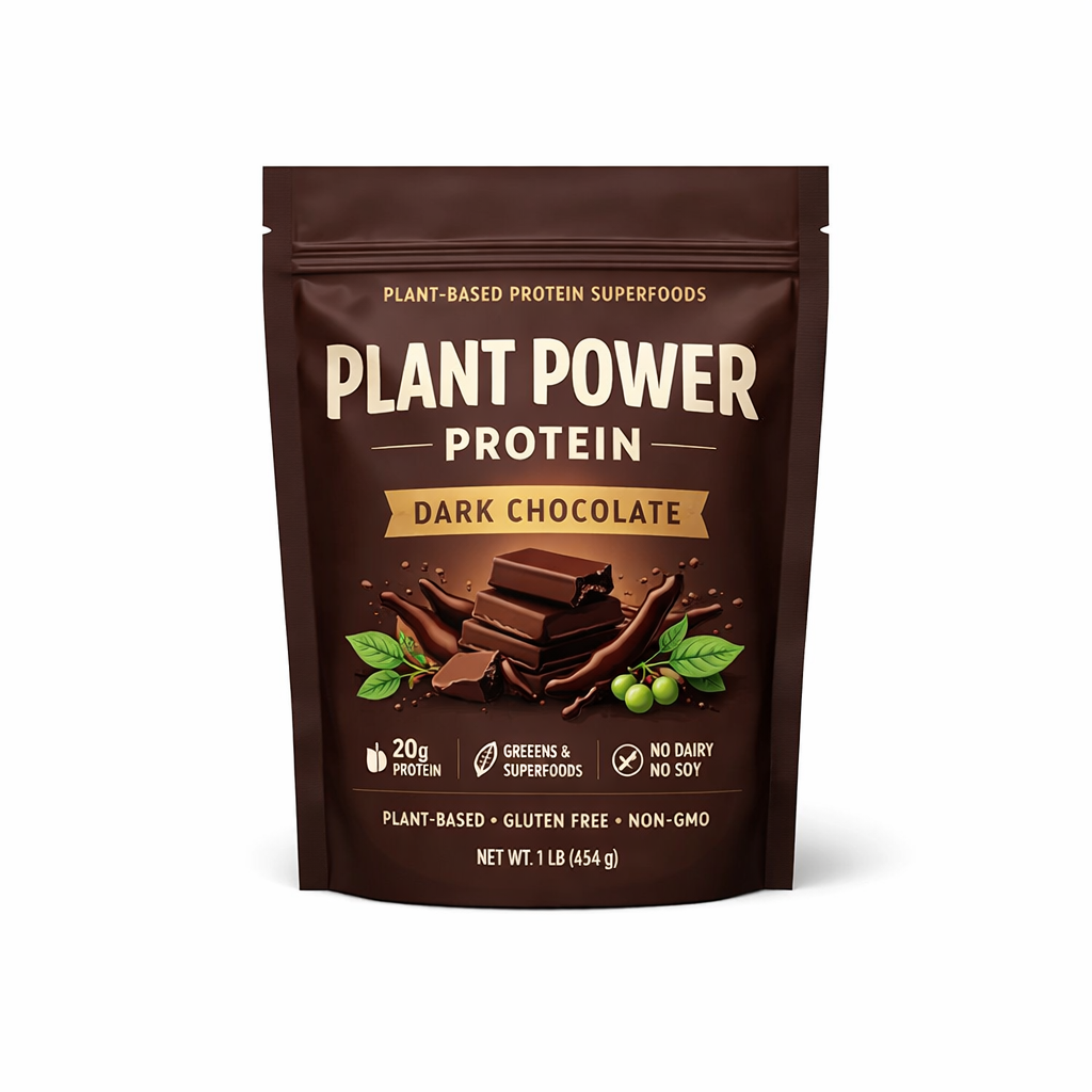 Plant Power Protein Dark Chocolate — 250g