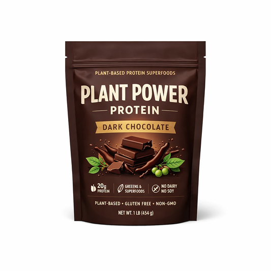 Plant Power Protein Dark Chocolate — 250g