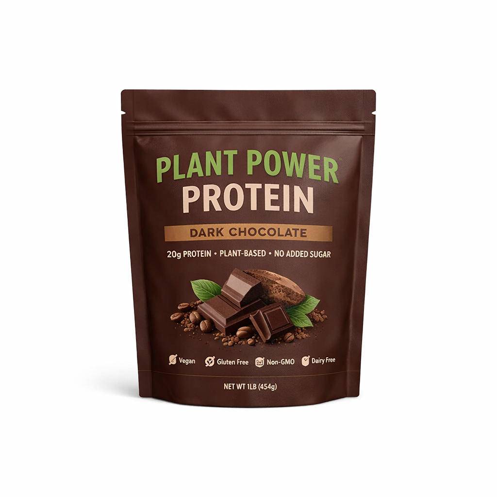 Plant Power Protein Dark Chocolate — 500g