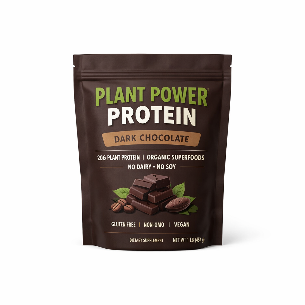 Plant Power Protein Dark Chocolate — 1kg