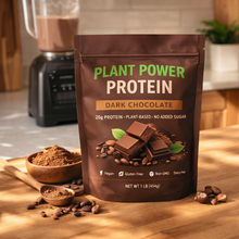 Plant Power Protein Dark Chocolate — lifestyle