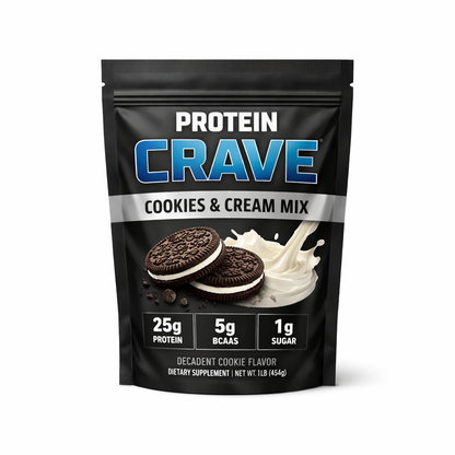 Protein Crave Cookies & Cream Mix — 500g