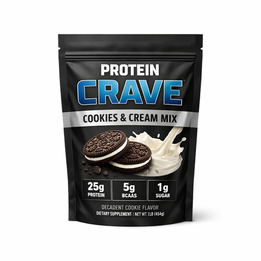 Protein Crave Cookies & Cream Mix — 500g