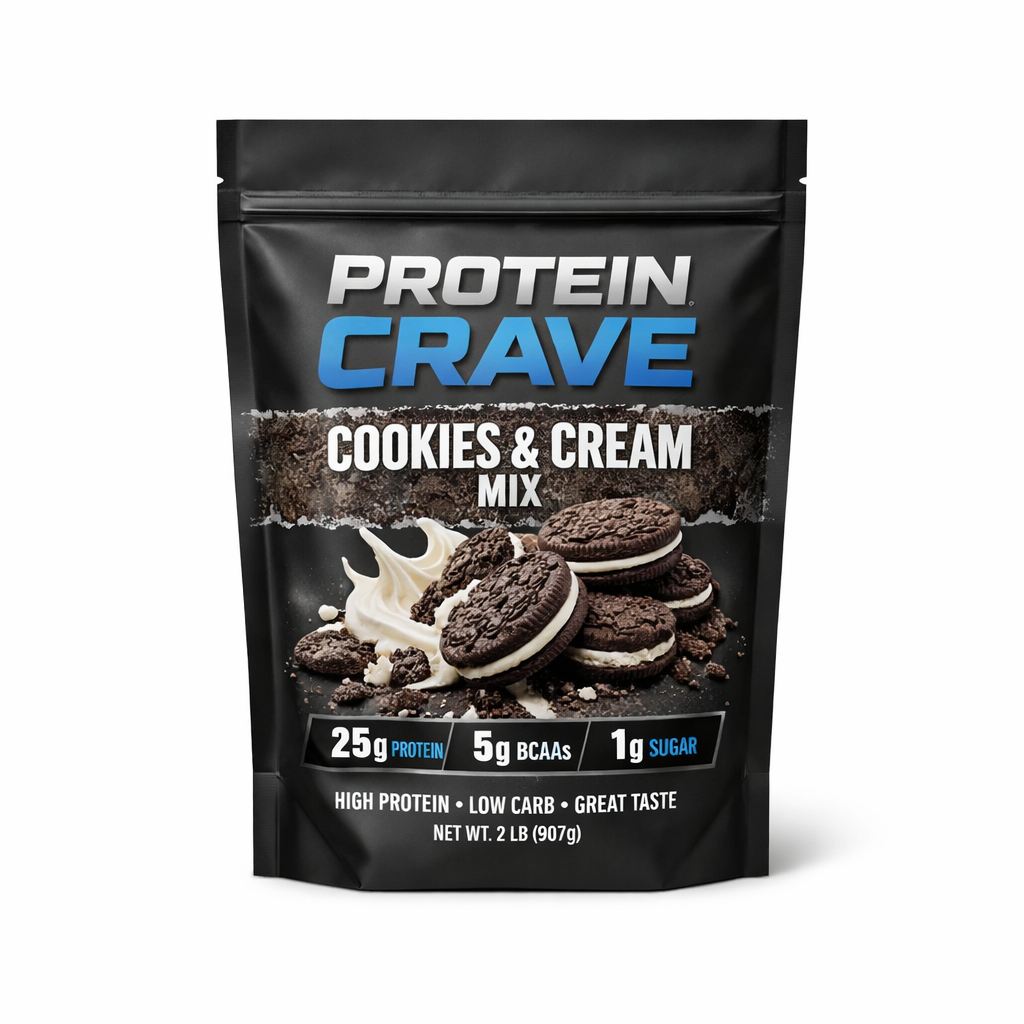 Protein Crave Cookies & Cream Mix — 1kg