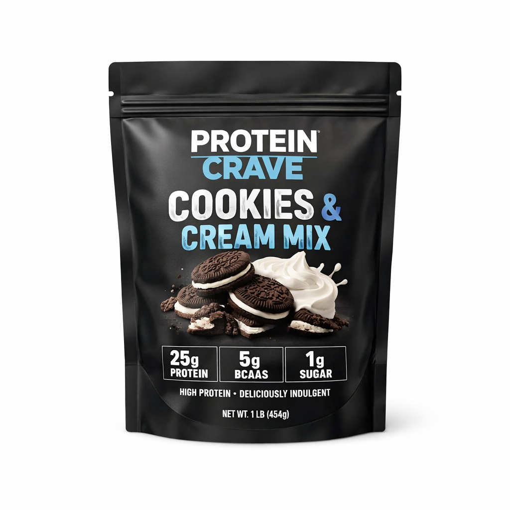 Protein Crave Cookies & Cream Mix — 2kg
