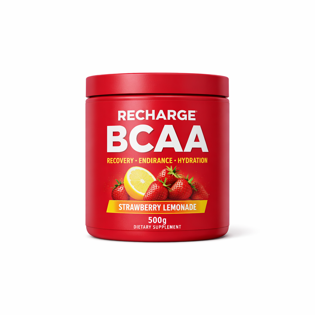 Recharge BCAA Strawberry Lemonade — 500g