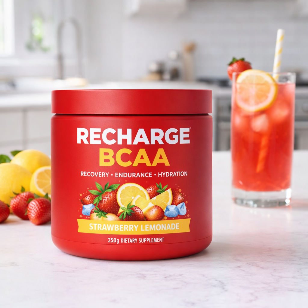 Recharge BCAA Strawberry Lemonade — lifestyle