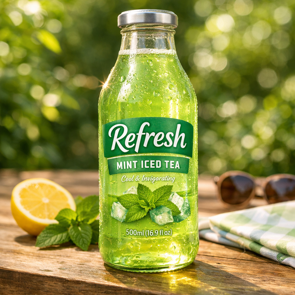 Refresh Mint Iced Tea — 500ml