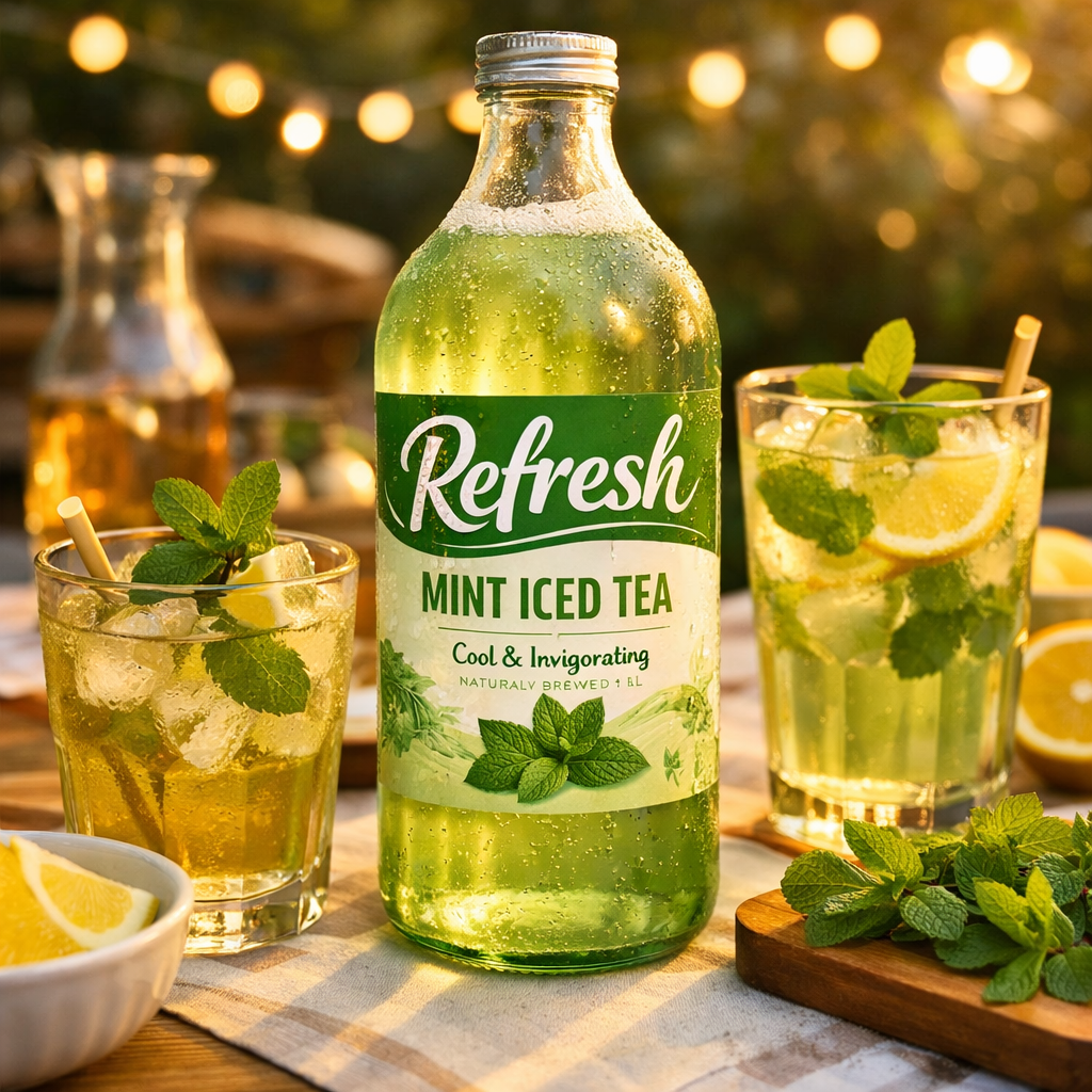 Refresh Mint Iced Tea — 1L