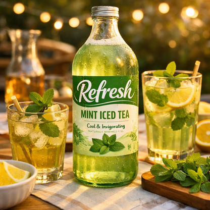 Refresh Mint Iced Tea — 1L