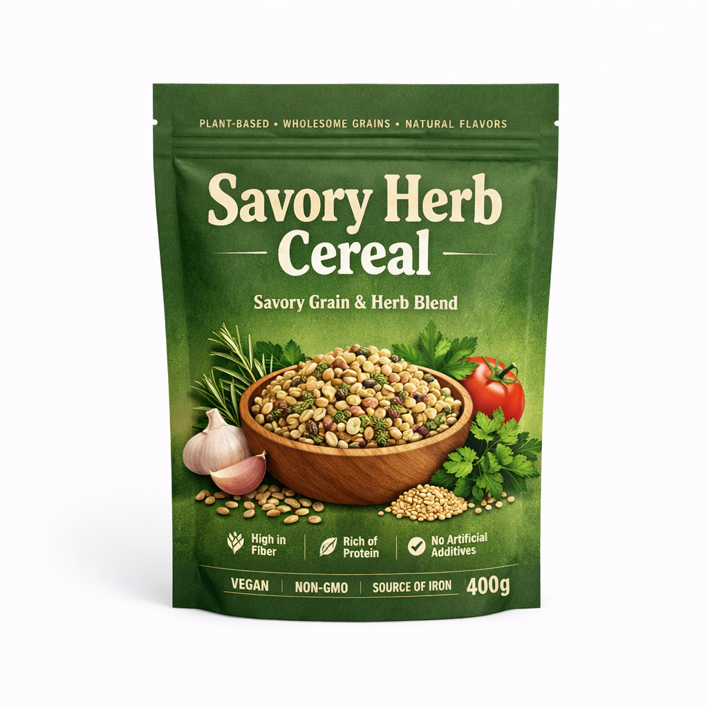 Savory Herb Cereal — 400g / 400g