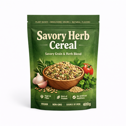 Savory Herb Cereal — 400g / 400g