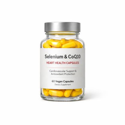 Selenium & CoQ10 Heart Health Capsules — 30mg