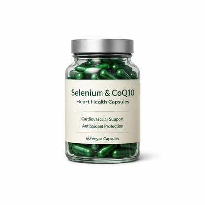 Selenium & CoQ10 Heart Health Capsules — 60mg