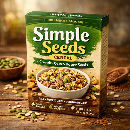 Simple Seeds Cereal — 300g / 300g
