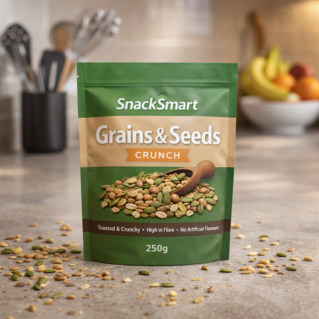 SnackSmart Grains & Seeds Crunch — lifestyle