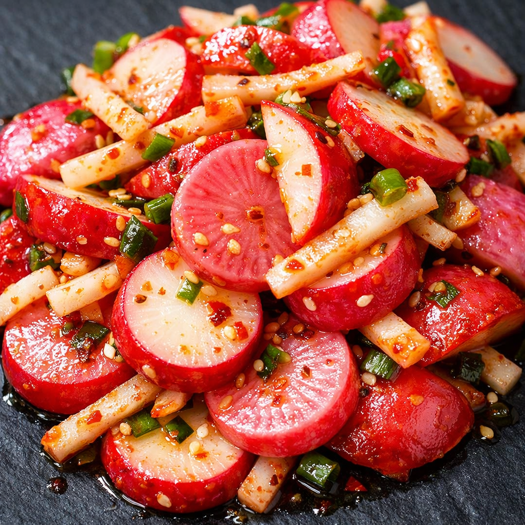 Spicy Radish Mix — close-up