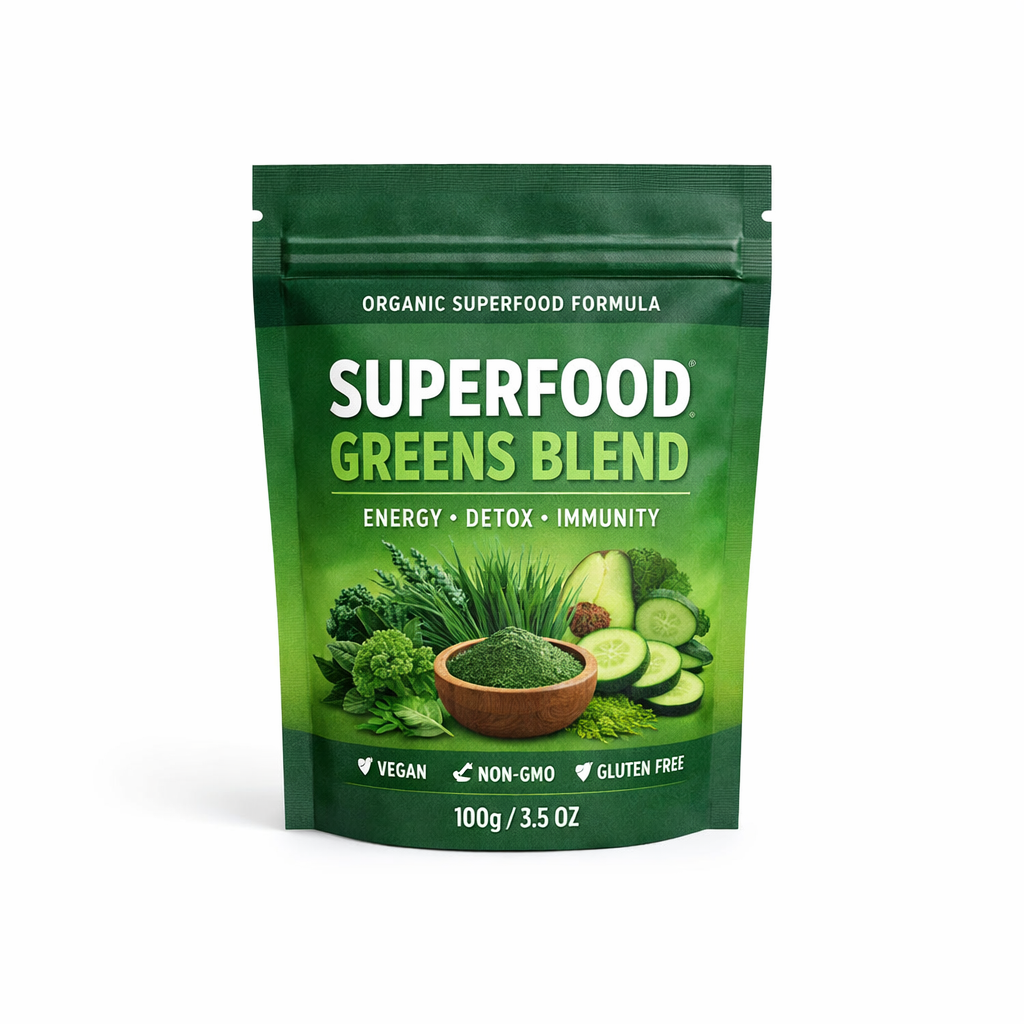 Superfood Greens Blend Powder — 100g