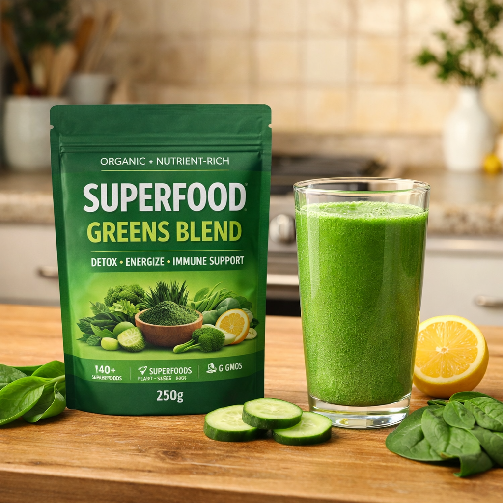 Superfood Greens Blend Powder — lifestyle