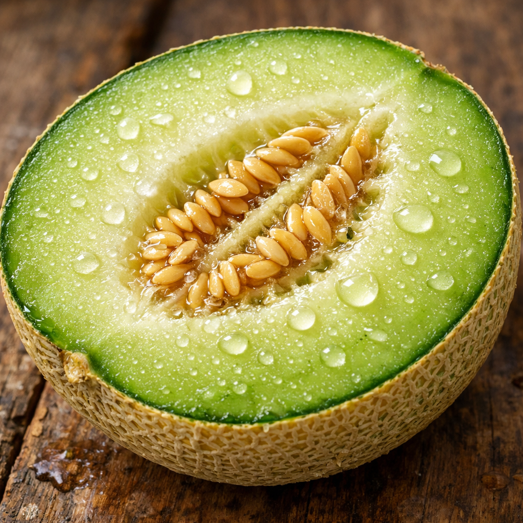 Sweet Honeydew Melons — close-up