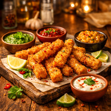 Tangy Fish Fry Sticks — in situ image