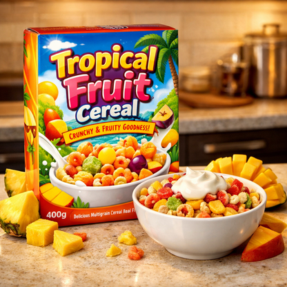 Tropical Fruit Cereal — 400g / 400g