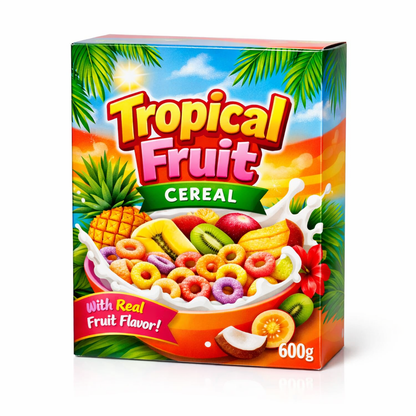 Tropical Fruit Cereal — 600g / 600g