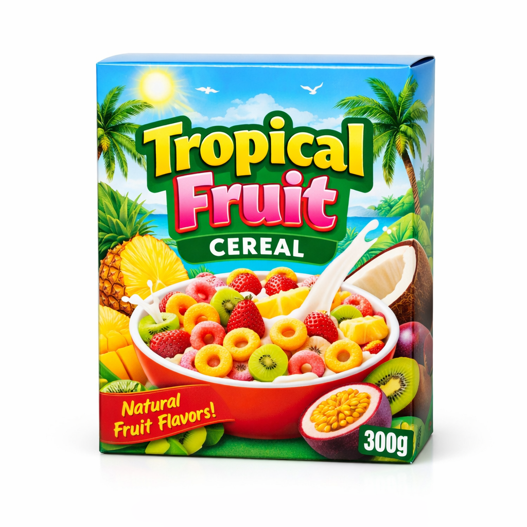 Tropical Fruit Cereal — 300g / 300g