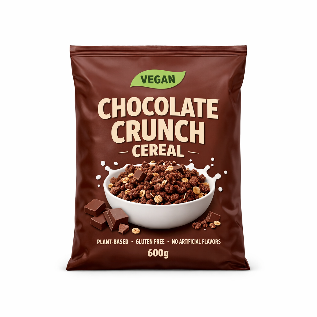 Vegan Chocolate Crunch Cereal — 600g / 600g