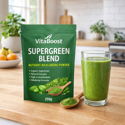 VitaBoost Supergreen Blend — lifestyle
